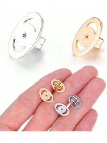 EstiloLurrose 4 Piezas Soportes Para Aretes Levantadores De Orejas CaíDas, Respaldos MetáLicos Grandes Para Pendientes, Cierres De  Antideslizantes Para Aros, Tachuelas Y Aretes ColgantesVersióN Mejorada - 1 - Ver 9