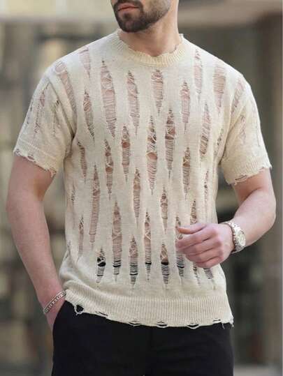 男女通用韩版纯色休闲宽松落肩圆领短袖上衣，春夏款