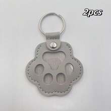 Hippyboyd宠物毛发纪念品收纳袋 - 多功能便携式钥匙扣猫狗毛发收纳袋，适用于猫、狗、兔子等毛茸茸的宠物，宠物毛发纪念品收纳盒