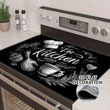 (Bán chạy!!!) 1 tấm lót bảo vệ bếp phẳng, bằng cao su chống trượt, chịu nhiệt, thích hợp cho bếp từ, bếp kính, tấm lót đa chức năng chống trầy xước, cũng có thể dùng làm tấm lót chuột cho lò nướng, máy giặt và máy sấy, cũng như trang trí nhà bếp. - Nhiều màu - Xem 7