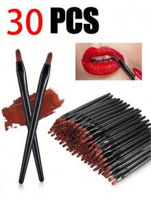 5/10/30/50/100pcs Reusable Mini Lip Brushes, Wholesale Multifunctional Lip Brush Tools, Beauty Makeup Tools