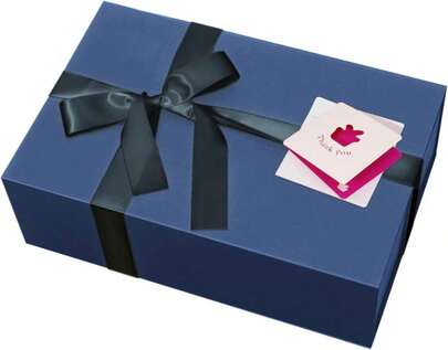 Rinrda Large White Gift Box,1375"X9"X45", Gift Boxes With Magnetic Lids For Presents Closure Gift Packing For Birthday,Christmas, Halloween,Wedding,Bridal Gifts,Mother'S Day Gift Packging