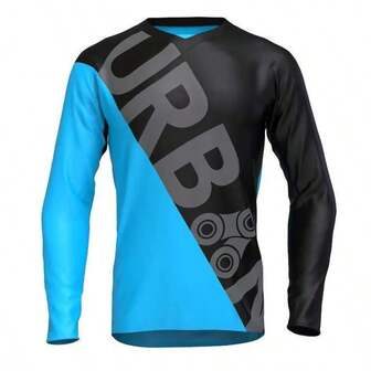 男士长袖山地自行车骑行服 城市骑行服