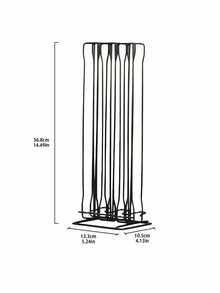 金属咖啡胶囊收纳架，独立式胶囊整理架 - 黑色 - 查看 3