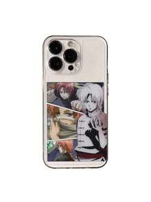 Funda de teléfono unisex de dibujos animados clásicos de Gintama, adecuada para iPhone 17/16/15/14/13/12/11/Air/Pro/ProMax Galaxy S22/S23/S24/S25 Plus Fe Ultra, patrones divertidos y populares, personajes lindos, funda de teléfono clásica y a la moda, a prueba de golpes, anti-huellas, funda de teléfono duradera - Colores mezclados - Ver 2