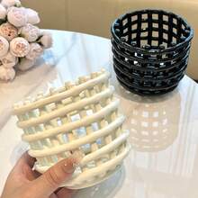 1pc Bathroom Storage Basket, Can Hold Toilet Items, Toothpaste, Makeup Brushes, Toiletries, Bathroom Organizer Rack - Multicolor - View 2