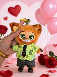 1. 疯狂动物城：无论多累，总得吃点东西。本系列包含毛绒玩具、盲盒和盲袋。史迪奇手里拿着甜甜圈、奶茶和菠萝冰淇淋，设计可爱。（随机发货，随机包装） - 彩色 - 查看 10