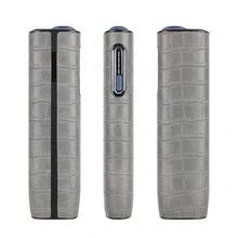 1pc 360° Protective Case For IQOS ILUMA ONE/ILUMA I ONE, Effectively Prevents Scratches And Collisions, Crocodile Grain PU Leather Surface, Accessories For Smoking Device, Suitable As Gift For Men And Women