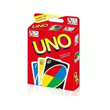 Mattel UNO Flip! Card Game, Suitable For Adults And Family Gatherings, Double-Sided Cards, Comes With Collectible Storage Tin, Multiple Colors, Upgraded UNO Card Game, A Fun And Casual Party Game, As Well As An Interactive Tabletop Card Game. - Multicolor - View 20