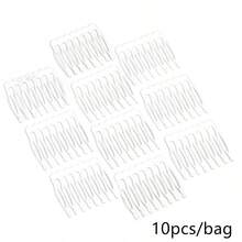 5/8/10 Teeth Metal Hair Comb Bronze Tone Hair Clips Claw Hairpins DIY Jewelry Findings & Components Wedding Hair Supplies - Multi-tooth Comb - View 14