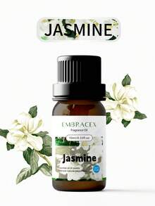 EMBRACEX. 21种花香精油，茉莉花香精油，芳香疗法精油，最佳女士车载香薰精油，怡人香气，送给女性、母亲、姐妹的趣味礼物，母亲节礼物 - 10毫升车载空气清新剂