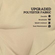 Two-Seater Bench Cushion - Khaki - 84B-137V70KK - View 5