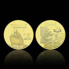 Moneda conmemorativa británica de 1912 Medalla chapada en oro y plata Moneda de desafío Colección Regalo de vacaciones - Multicolor - Ver 11