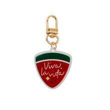1/3pcs Shiny Watermelon Elegant Keychain Pendant, "Viva La Vida" Cute Fruit Keychain Pendant, Creative Bag Charm, Christmas Keychain