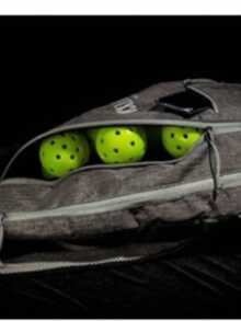 Franklin Sports Pickleball Bag - Official Bag of the US Open - Gray/Gray - Gris Claro - Ver 3