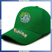 Gorra de béisbol con estampado de Pikachu, sombrero ajustable, diseño lindo de Charizard y Meowth, accesorio de moda como regalo - Multicolor - Ver 5