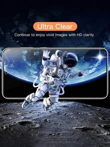 5片装高清钢化玻璃屏幕保护膜，兼容三星S20 FE、S24 FE、A14、A15、A16、A17、A07、A25、A35、A34、A54、A05s、A55、A06、A16、A26、A36、A56、S25 Edge、A07、A17、S25 Ultra、S24 Ultra、S23、S22、S26 Ultra、S26、S26 Plus系列机型 - 無色 - 查看 4