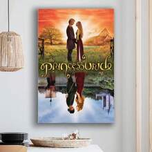 Framed  The Princess Bride Movie Poster Poster Decorative Painting Canvas Wall Art Living Room Posters Bedroom Painting New Year, Christmas For Living Room, Bedroom, Kitchen,Restroom Decoration - Đóng khung - Xem 2