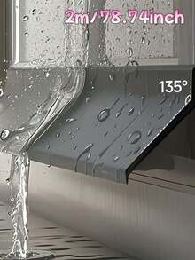 78.74 英寸家用窗户挡水条推拉窗雨水密封条阳台隔热防风密封条防水板