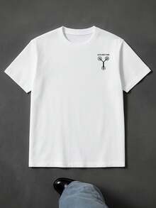 Camisetas vintage para hombre, tops de verano - Blanco - Ver 2