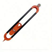 1件套轮廓测量工具，用于不规则轮廓测量、标记、木工、瓷砖、玻璃、不规则形状测量、曲线测量、标记 - 紅色 - 查看 12