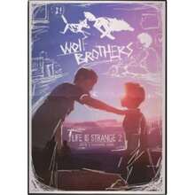 1张无框流行风格游戏《奇异人生：风暴》海报，无框帆布墙画，墙面装饰画，适用于浴室、卧室、客厅、厨房和办公室装饰——是送给朋友和家人、情人节、新年、乔迁新居的完美礼物——无框 - 彩色 - 查看 19