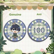 蓝色监狱亚克力筹码硬币双面动漫周边 - 史迪奇玩具、旅行玩具、课堂减压玩具、迷你洗澡玩具、圣诞文具减压球、生日礼物、复活节礼物、情人节礼物、完美礼物、赠品、玩具、游戏 - 彩色 - 查看 26