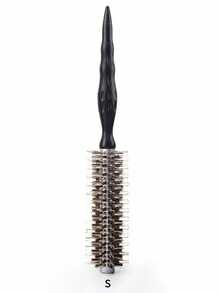 Professional Salon-Grade Wooden Round Hair Curling Brush, Combines Massage And Styling Functions, Suitable For Women's Home Or Travel Use. A Multi-Functional Brush That Combines "Curling + Styling + Massage" In One. - Multicolor - View 13