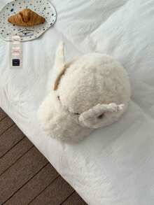 1pc Angel Button Plush Baseball Cap, Cute Angel Wings Design, Soft Fuzzy, Versatile, Suitable For Women In Winter, Atmosphere, Large Head Circumference, New Style Cute Angel Wings Fuzzy Snapback Hat, Autumn/Winter, Letter Print, Small Face, Baseball Cap - Wings, Buttons, Plush - View 14