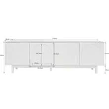 Television Stands & Entertainment Centers - White - View 2
