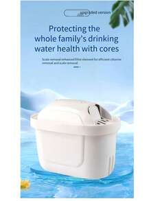 إبريق مياه قلوية من Home Times سعة 2.5 لتر/99 أونصة، فلتر مياه للمطبخ - 3.5 لتر لتعزيز الرقم الهيدروجيني، يشمل 1 خرطوشة تصفية، نظام تنقية من 7 مراحل (اللون: أزرق)، للمطبخ، حفلات الشاطئ الصيفية، الطعام، التخييم، التخزين، ديكور الغرفة، لوازم المطبخ - الأزرق - مشاهدة 7