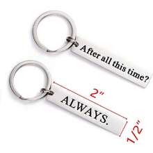 Llaveros para parejas, regalos para fans de Harry Movies, regalo después de todo este tiempo, juego de 2 llaveros para novios, novias, parejas, amigos, esposas, maridos, regalos para mujeres y,37562604 - Multicolor - Ver 2