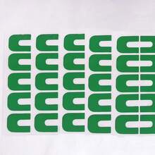 100片/包 低过敏性指甲油保护贴 - U型角质层保护贴，99.99%+紫外线防护，自粘可移除硅胶贴片，适用于美甲、法式美甲、凝胶指甲油和粉状指甲（手指和脚趾），美甲用品，美甲工具，返校季，指甲，美甲工具（适用于按压式指甲） - 黑色 - 查看 17