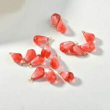 5PCS Charming Pomegranate Seed DIY Accessories Suitable For Handmade DIY Earrings Necklaces Bracelets - 混色5pcs - 查看 5
