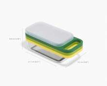 Joseph Joseph Multi-Prep Compact 4-In-1 Multifunctional Set, Kitchen Vegetable Chopper &Amp; Dicer, Cheese Grater, Mandoline Veggie Slicer, Food Julienne Cutter With Container - MàuB - Xem 3