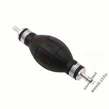 6/8/10/12mm 汽车手动燃油泵，汽车配件，船用球形泵，适用于舷外机，通用燃油管手动注油球，手动黑色橡胶燃油输送真空泵，适用于汽油、水