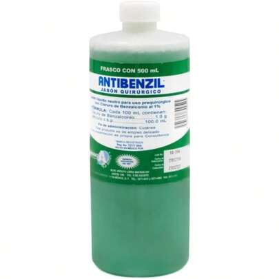 Jabon Quirúrgico Desinfectante Verde 1 Litro
