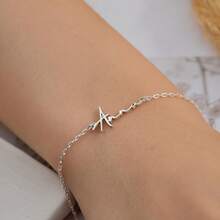 Custom Name Bracelet, Dainty Personalized Script Jewelry, Custom Handwritten Bracelet, Minimalist Gift For Her - Multi-colored Cross Chain - View 7