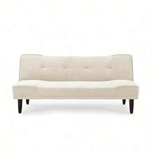 Sealy Sofa Convertible Miami Color Beige Laurent Beach - Beis - Ver 1