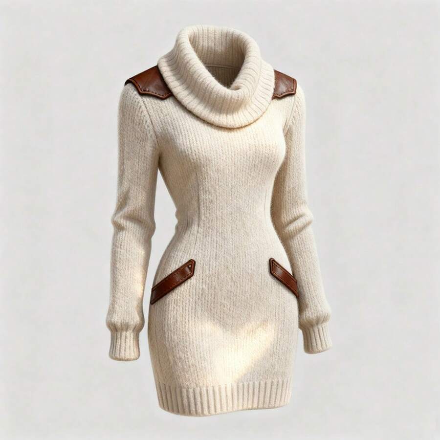 Women Sports Sweater Dresses