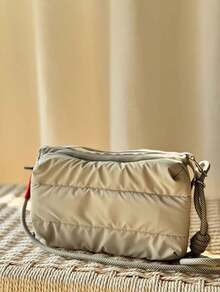 Women Crossbody - Màu be - Xem 5