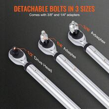 Clés électriques - LED 25-250ft.lb (34-340Nm) 1/2' dans l'appareil ±2% - Voir 5