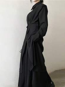 Women Two-Piece Outfits - Shirt + Trousers [two-piece Set] - View 3