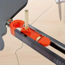 1件套轮廓测量工具，用于不规则轮廓测量、标记、木工、瓷砖、玻璃、不规则形状测量、曲线测量、标记 - 紅色 - 查看 6