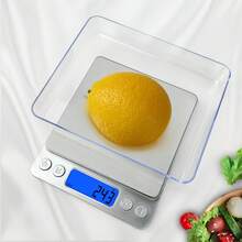 High Precision Digital Kitchen Scale - Grams And Ounces, Essential For Cooking, Baking, And Meal Preparation, Suitable For Apartments And Dormitories, Back-To-School Essential (Battery Included) - M(3000克/0.1克) - 查看 8