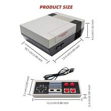 8-Bit Retro Video Game Console, FHD Mini Game Stick With 620 Built-In Classic Games, Dual Game Controllers, Casual Entertainment For Gamers - Black - View 7