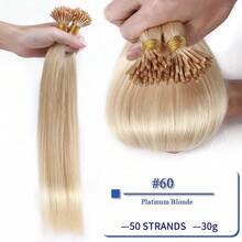 تمديدات شعر طبيعي بشري لون أسود 50 خصلة، تمديدات شعر بشري مريحة للارتداء، تمديدات شعر بشري طويلة مستقيمة، شعر ناعم مستقيم غير مرئي - متعدد الألوان - مشاهدة 48