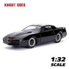 Jada 1:32 Scale Officially Authorized Authentic KNIGHT RIDER Movie Car Model, K.I.T.T. 1982 PONTIAC FIREBIRD Die-Cast Vehicle Replica, Gift For Collectors Men's Birthday Gift