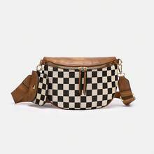 Women Fanny Packs - Light Brown - View 1