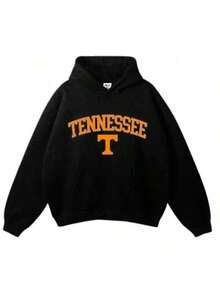 Vintage Sport Teams Collection Unisex Crewneck Black Hoodie, Graphic Team Collection Hoodie, Gift For Fans-New Arrivals For Autumn/Winter: Unisex-L91 - 田納西州 - 查看 2